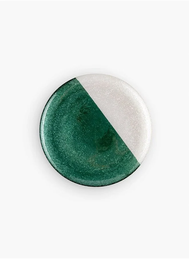 2XL Home Charger Plate- Dark Green and White