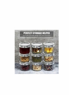 KASTWAVE 4 Oz Mason Jars Glass Mini Canning Jelly Jars with Airtight Regular Mouth Lids & Band, Quilted Crystal Jars for Jams, Spice, Food Storage, Wedding/Shower Favors, Preserves, Drinking-12 Pack  - Image 3