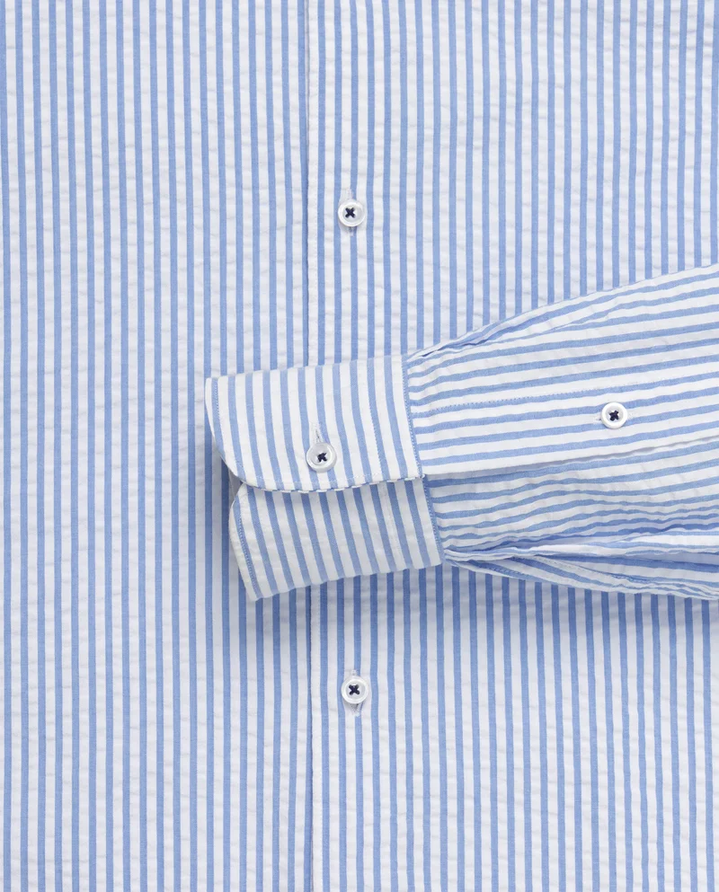 كاميتشسما Trendy Striped Cotton Shirt