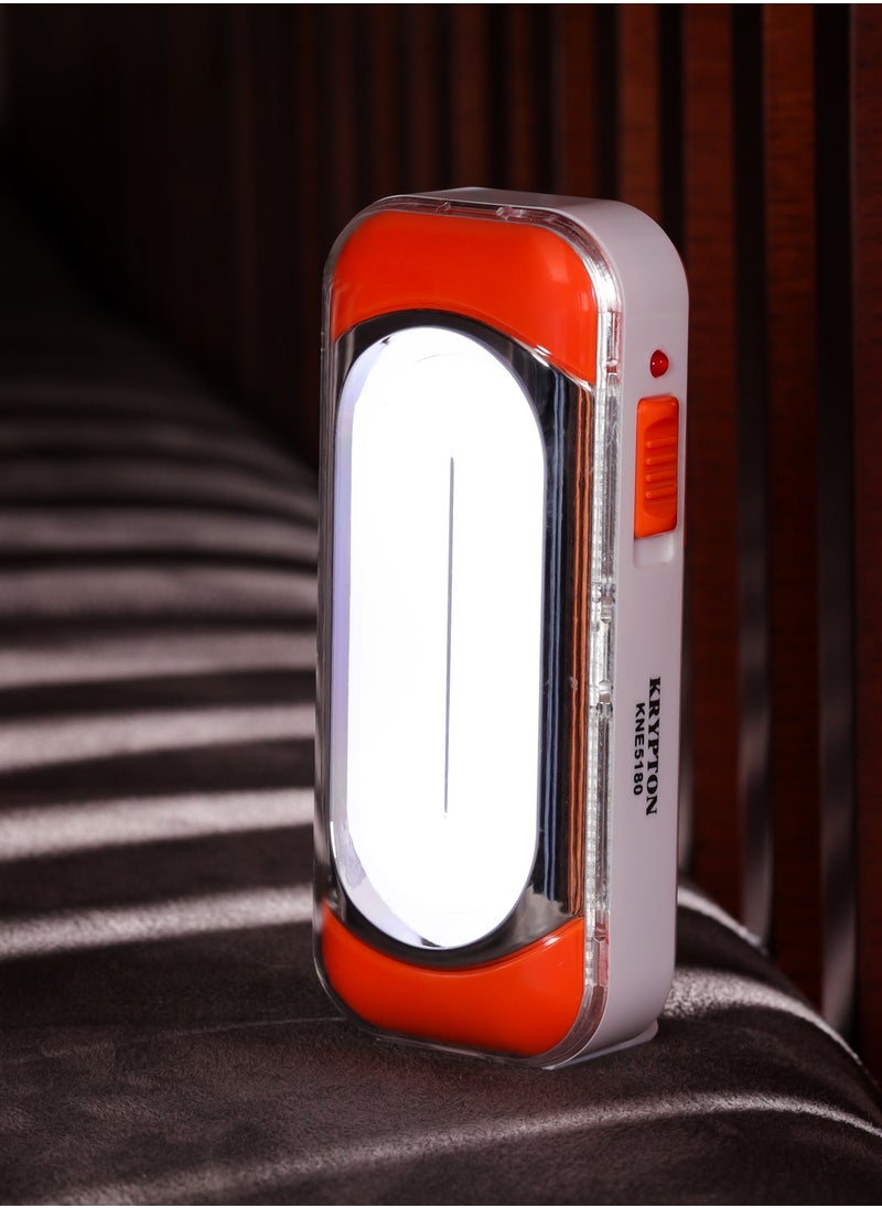 KRYPTON - Krypton LED Emergency Lantern with Solar Panel- KNE5180| Energy Efficient Design, Super Bright and 5 Hours Working| Compact, Portable and Light-Weight Design with Long Operating Time| Perfect for Indoor and Outdoor Use|  2 Years Warranty - Image 1