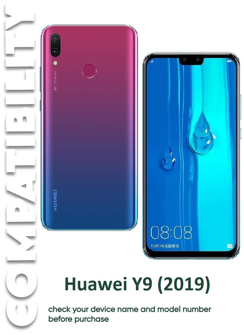 ACLIX 3 Pieces Antistatic ESD Dustproof Premium Quality High Definition Tempered Glass Screen Protector Designed For Huawei Y9 (2019) - Image 3