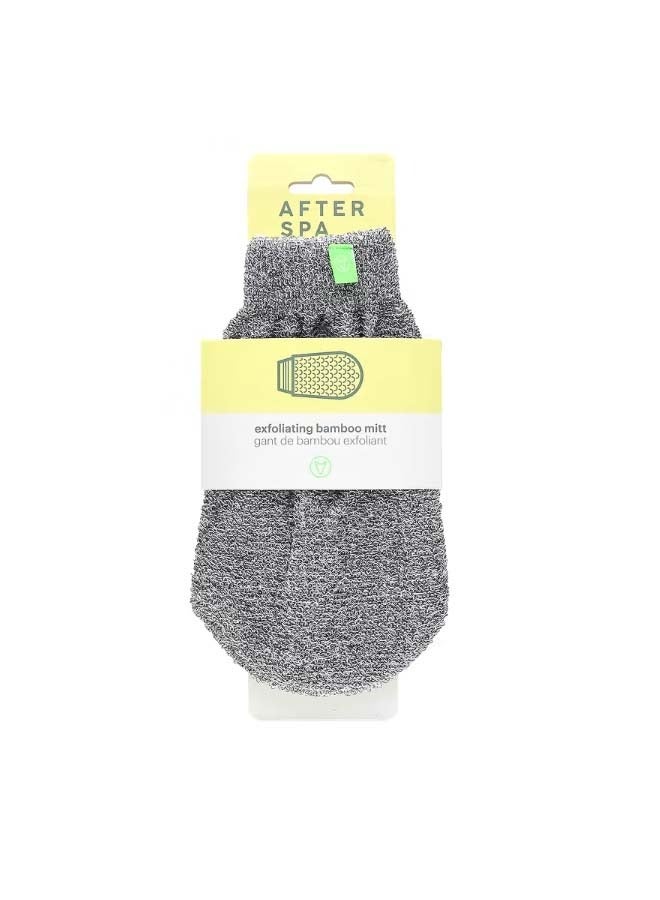 afterspa Exfoliating Bamboo Mitt 1 Mitt - Image 1