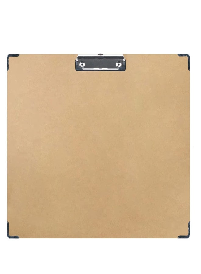 Acocony 11x17 Clipboard Landscape with Hardware Corner Guard Extra Large Clipboard Hardboard Low Profile Clip 11 x 17 Clipping Board MDF Pack of 1 - Image 1