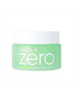 Clean It Zero Pore Clarifying Cleansing Balm Makeup Remover, Balm to Oil, Double Cleanse, Acne Face Wash,100ml