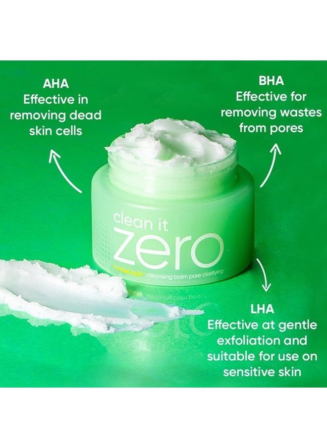 Banila Co - Clean It Zero Pore Clarifying Cleansing Balm Makeup Remover, Balm to Oil, Double Cleanse, Acne Face Wash,100ml - Image 1
