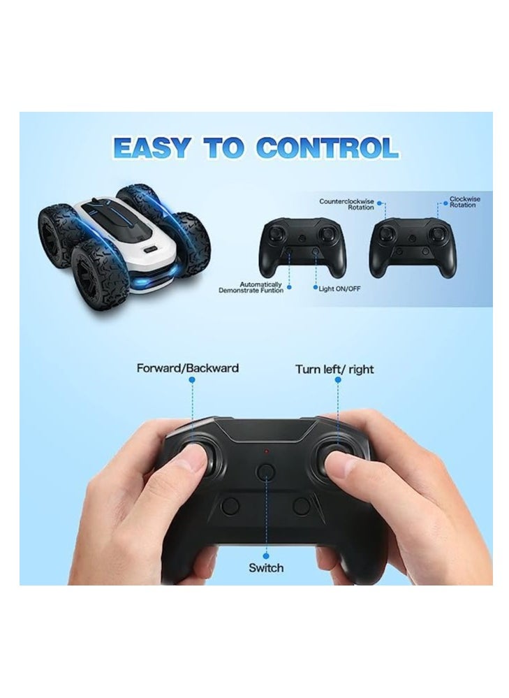 BAYBEE - Baybee Remote Control Car - 4WD RC Car for Kids Boys 360° Rotation/Light/Flip Special Effect, 2.4GHz Monster Truck - Drift Stunt RC Car Offroad for Kid 6-14 Years, 15KM/H Remote Control Car Kids Gifts (Assorted Colour) - Image 1