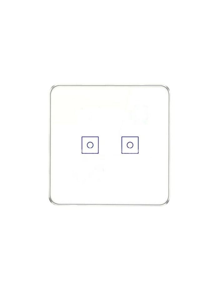 TUYA Smart Home Zigbee Touch Switch 1 2 3 Gang Alexa Google Tuya App Control UK Led Buld Lamp Touch Light Touch Smart Touch Switch - Image 1