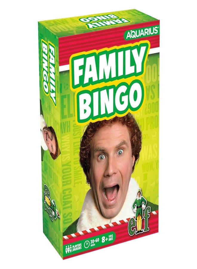 AQUARIUS Elf Family Bingo - Fun Family Party Game for Kids, Teens & Adults - Entertaining Game Night Gift - Officially Licensed Elf Merchandise - Image 2