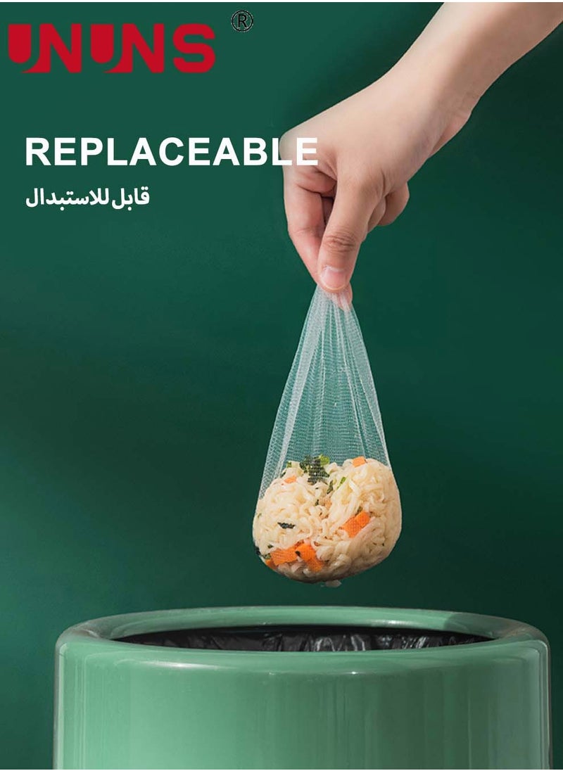 Kitchen Sink Drain Basket,Flipped Holder Sink Strainer Basket,Multi-function Disposable Garbage Drainage Grid With 50 Filters
