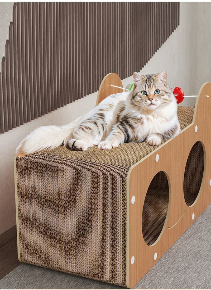 MissTiara - New Cat Scratcher and Bed 2-in-1, Durable and Versatile Enlarged Space for Play and Rest - Image 1