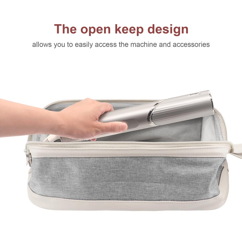 Buwico Travel Case for Dyson/Shark Flexstyle Hair Styler - Travel Pouch for Complete Styler and Attachments (Patent Pending) - Image 5