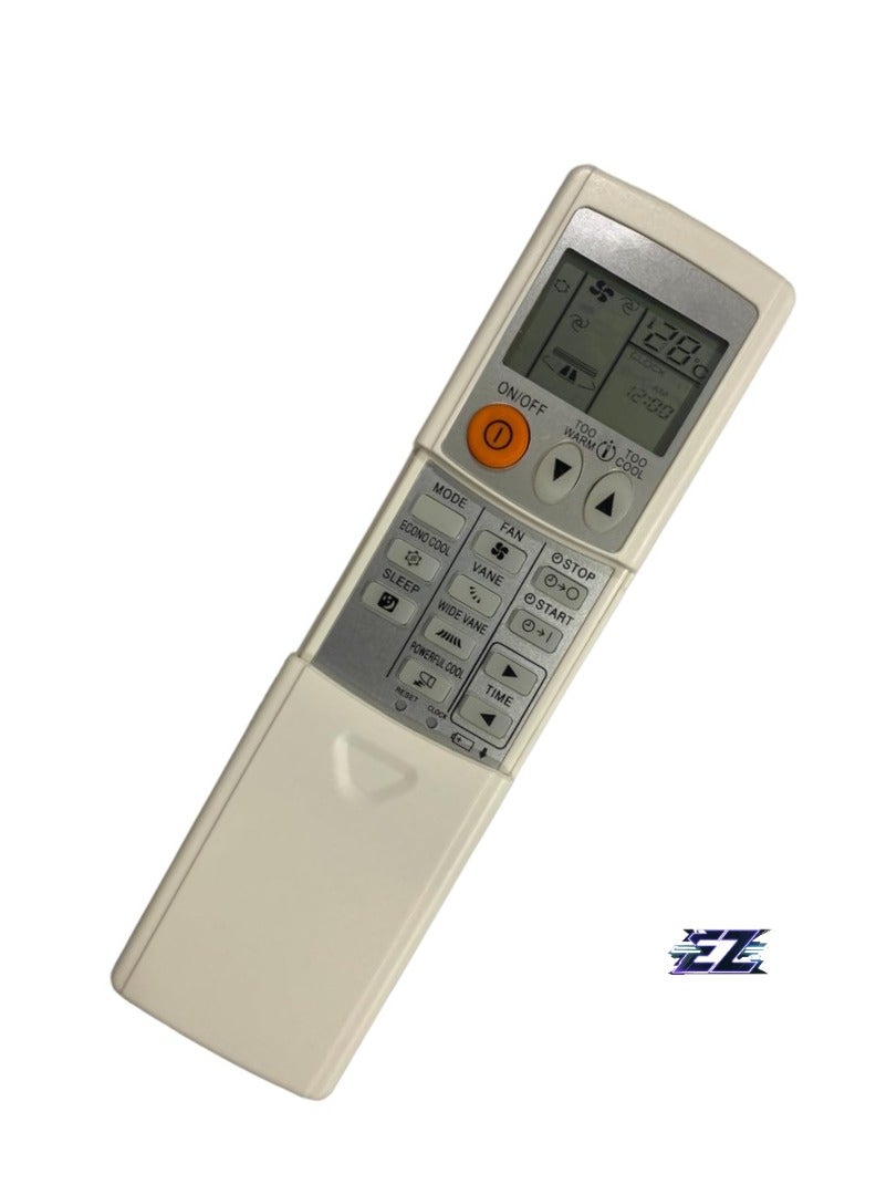 ELTRAZONE AC Remote No. 56A (No Backlight), Compatible/Replacement for Mitsubishi AC Remote Control – Exact Match for Mitsubishi Air Conditioners – Reliable, Simple Control, Battery Included - Image 2