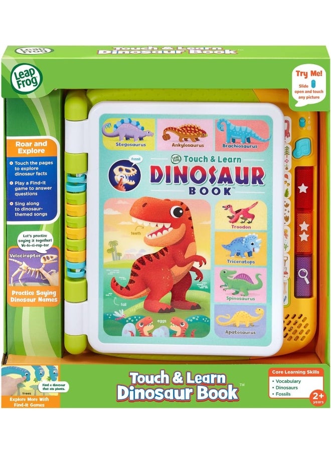 LeapFrog - LeapFrog Touch & Learn Dinosaur Book STEM Toy - Image 1