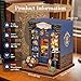 Fsolis Book Nook Kit DIY Miniature Scene House Kit for Adults and Beginners Tiny House Mini Bookshop Model Bookshelf 3D Puzzles Nook Decor Gifts for Women Teenagers Journey Trace Bookshop - Image 4