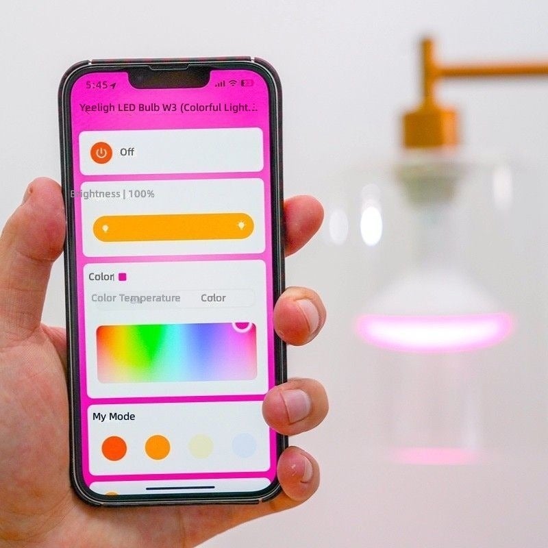 Yeelight Smart Color Bulb - Compatible with Mi Home, Xiao Ai, and Apple, Wi-Fi Controlled - Image 3