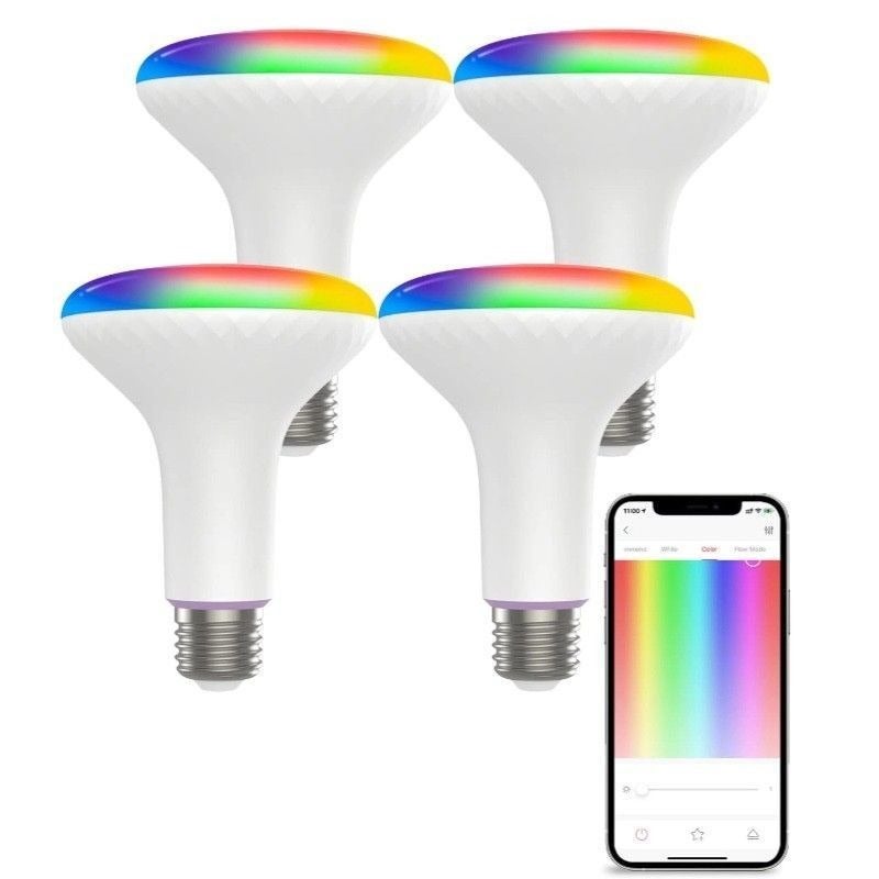 Yeelight Smart Color Bulb - Compatible with Mi Home, Xiao Ai, and Apple, Wi-Fi Controlled - Image 2