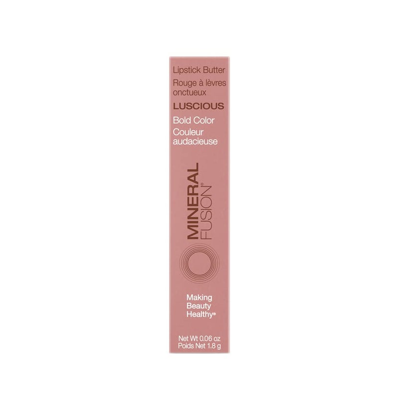 Mineral Fusion Lipstick Butter, Luscious, 0.06 Ounce - Image 2