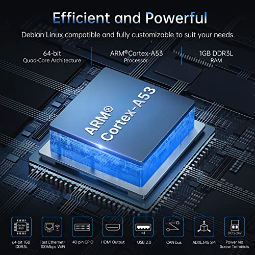 BIGTREETECH Pi V1.2 Control Board Quad-Core WiFi 1GB RAM, BTT Pi Support SKR Mini E3 V3.0 Octopus/Pro/Max EZ Kraken SKR Pico Silent Board to Run Klipper VS Raspberry-Pi 4/3B for i3/CoreXY 3D Printer - Image 2