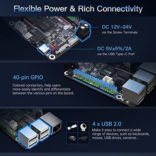 BIGTREETECH Pi V1.2 Control Board Quad-Core WiFi 1GB RAM, BTT Pi Support SKR Mini E3 V3.0 Octopus/Pro/Max EZ Kraken SKR Pico Silent Board to Run Klipper VS Raspberry-Pi 4/3B for i3/CoreXY 3D Printer - Image 5
