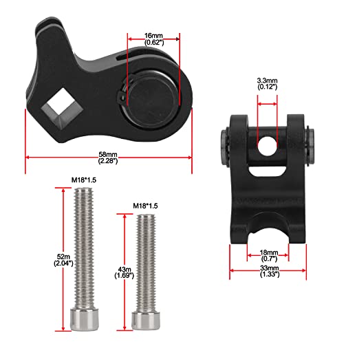 CNSPEED Ls Valve Spring Installation Tool Aluminum Valve Spring Compressor Tool for LS2 LS1 Style Valve Spring Installation (Black) - Image 4
