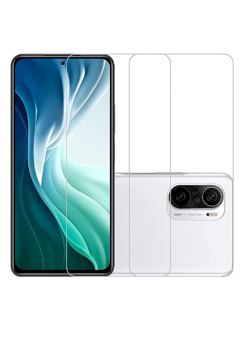 Super 2 Pieces Tempered Glass Screen Protector Clear Designed For Xiaomi Mi 11X Pro Full Screen Coverage And Bubble Free - Image 1