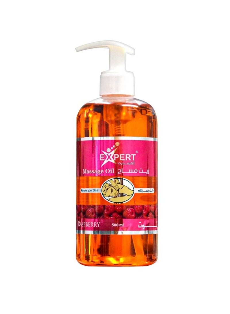 EXPERT Body Massage Oil 500 ml Blueberry