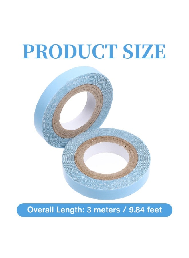 2 Rolls Hair Extension Tape,Hair Wig Tape Double Sided Adhesive Tape for Hair Extensions Tabs Beauty Tools Hairstyling Essentials - Image 2