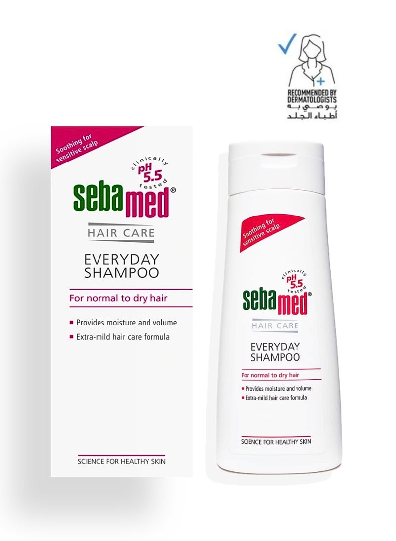 Sebamed Everyday Shampoo for Normal to Dry Hair  200ml - Image 1