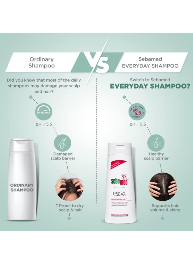 Sebamed Everyday Shampoo for Normal to Dry Hair  200ml - Image 4