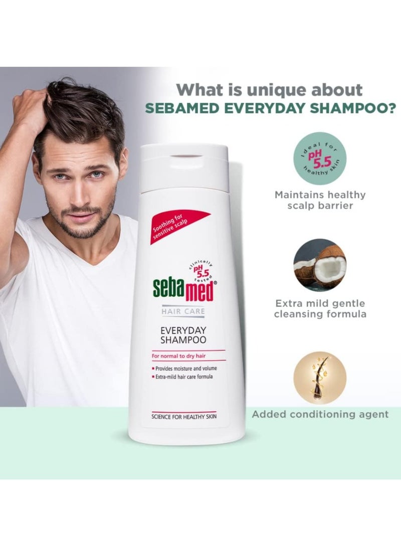 Sebamed Everyday Shampoo for Normal to Dry Hair  200ml - Image 3