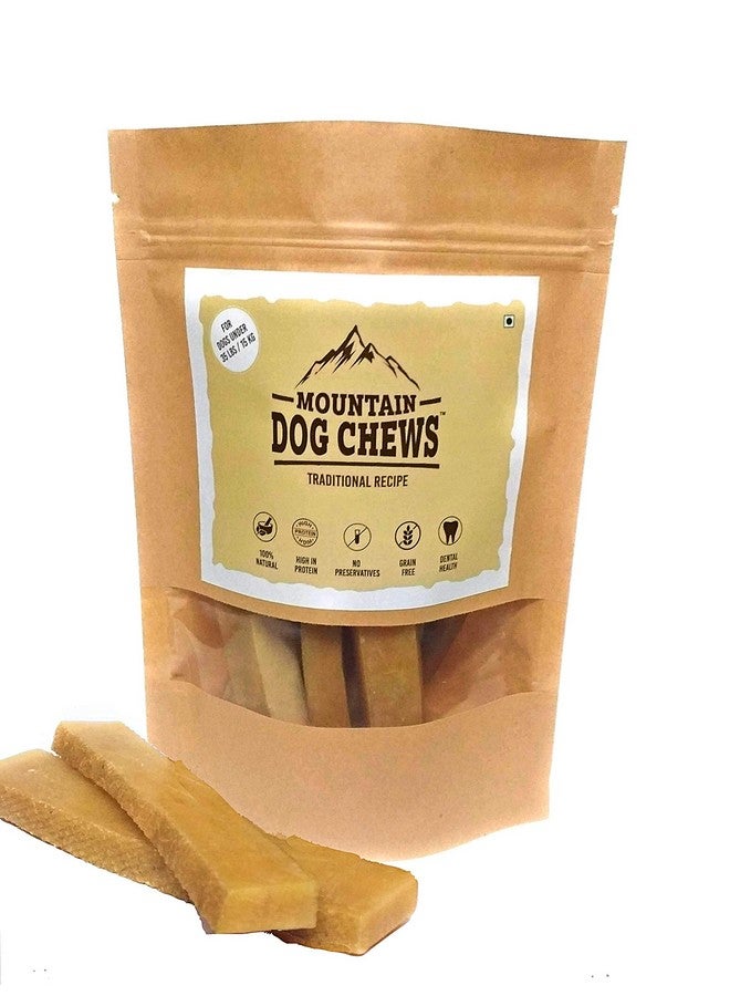 Chewers Mountain Dog Chew, 100% Natural Himalayan Yak Milk Bone, Healthy & Vegetarian Treat for Small Dogs, 70 GMS - Image 1