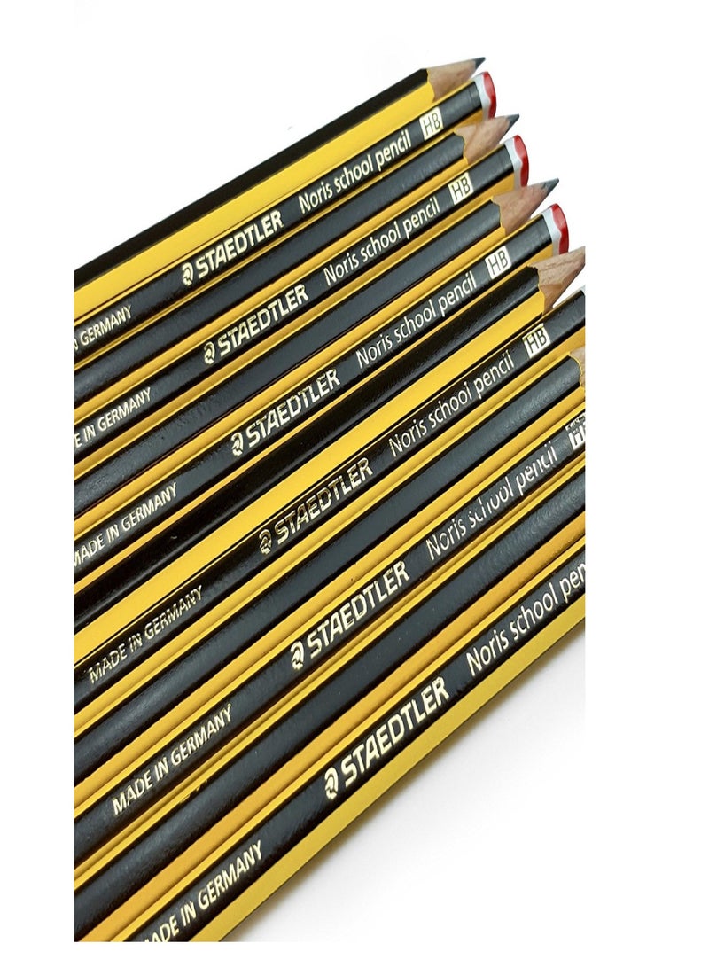 Staedtler Noris Pencil With Rubber Tip – Pack of 12