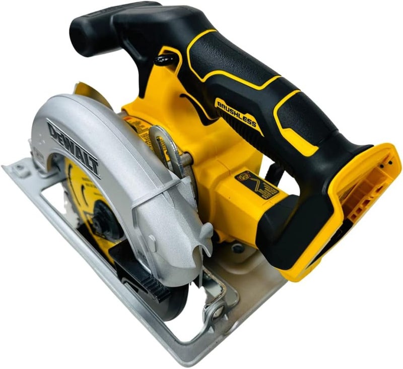 DEWALT DCS566 20V Circular Saw, 20V Cordless Brushless 6.5"" Circular Saw (Bare Tool Only, Bulk Packed), Yellow - Image 2