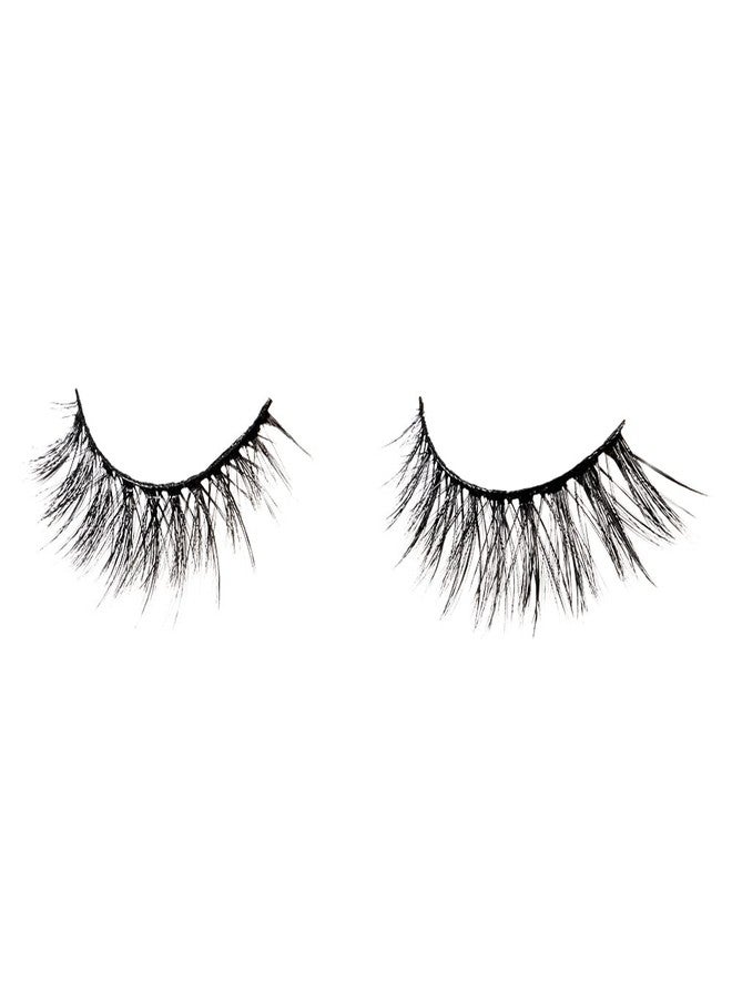 KIS Eyelashes 100% Human Hair Lashes Glamorous Handcrafted Tapered Design End Completely Cruelty-Free Beauty Natural Look Versatile Styles Extensions Lashes For Women - Image 1
