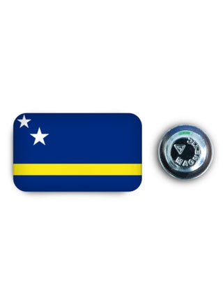 Curacao Flag - Metal Badge Epoxy Coated with Magnetic Pin that Doesn't Tear Clothes - pzsku/ZEA90662CF583C4C18297Z/45/_/1708250555/996a6192-5012-4aa4-bd27-bae5838eb96d