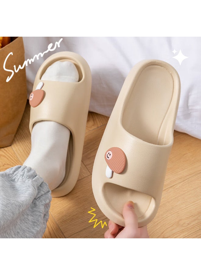 Yuzhaolin Slippers For Men And Women, Indoor Bathroom Shower Non-slip Slippers Yg266 Red 44-45 - Image 2