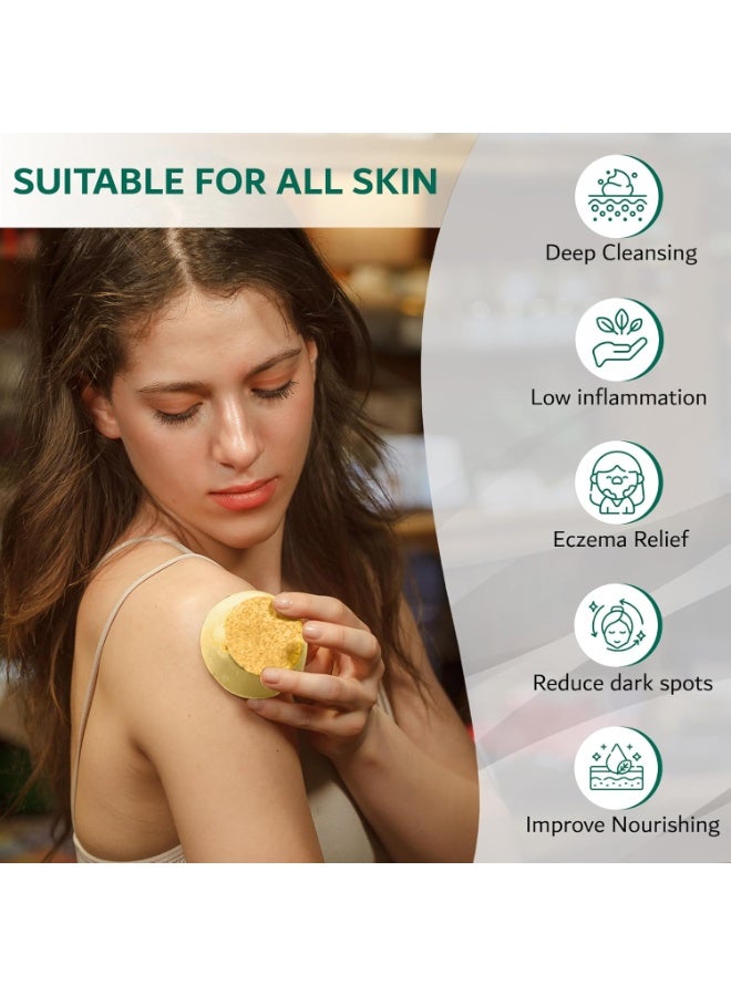Kumpito Turmeric (Kurkum) Handmade Soap | 100% NaturalSoap | Deep Cleansing, Nourishing, Anti Pigmentation | Eczema Relief – Natural Facial & Body Bath Soap - Image 5