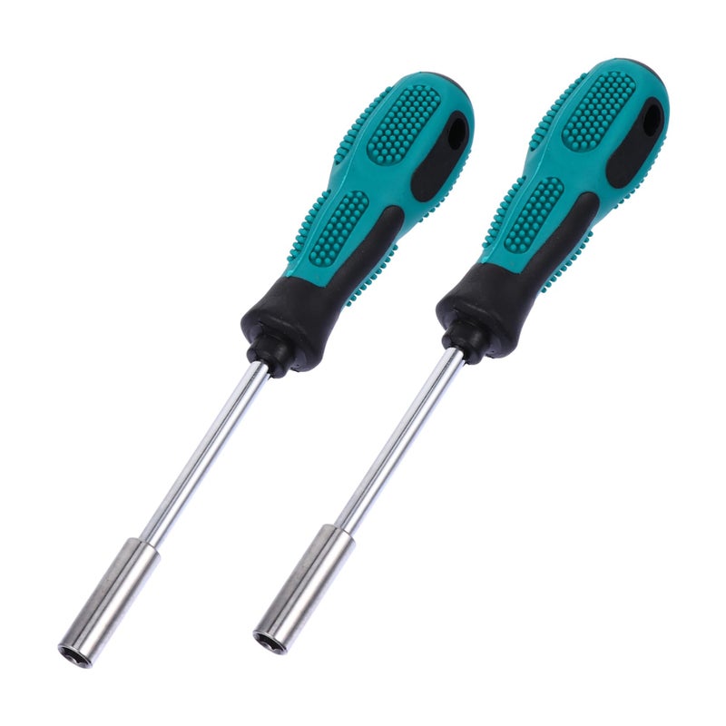 Hexagon Screwdriver Bit Set 2 Piece 6 35mm Hand Tool For Household Repair - Image 2