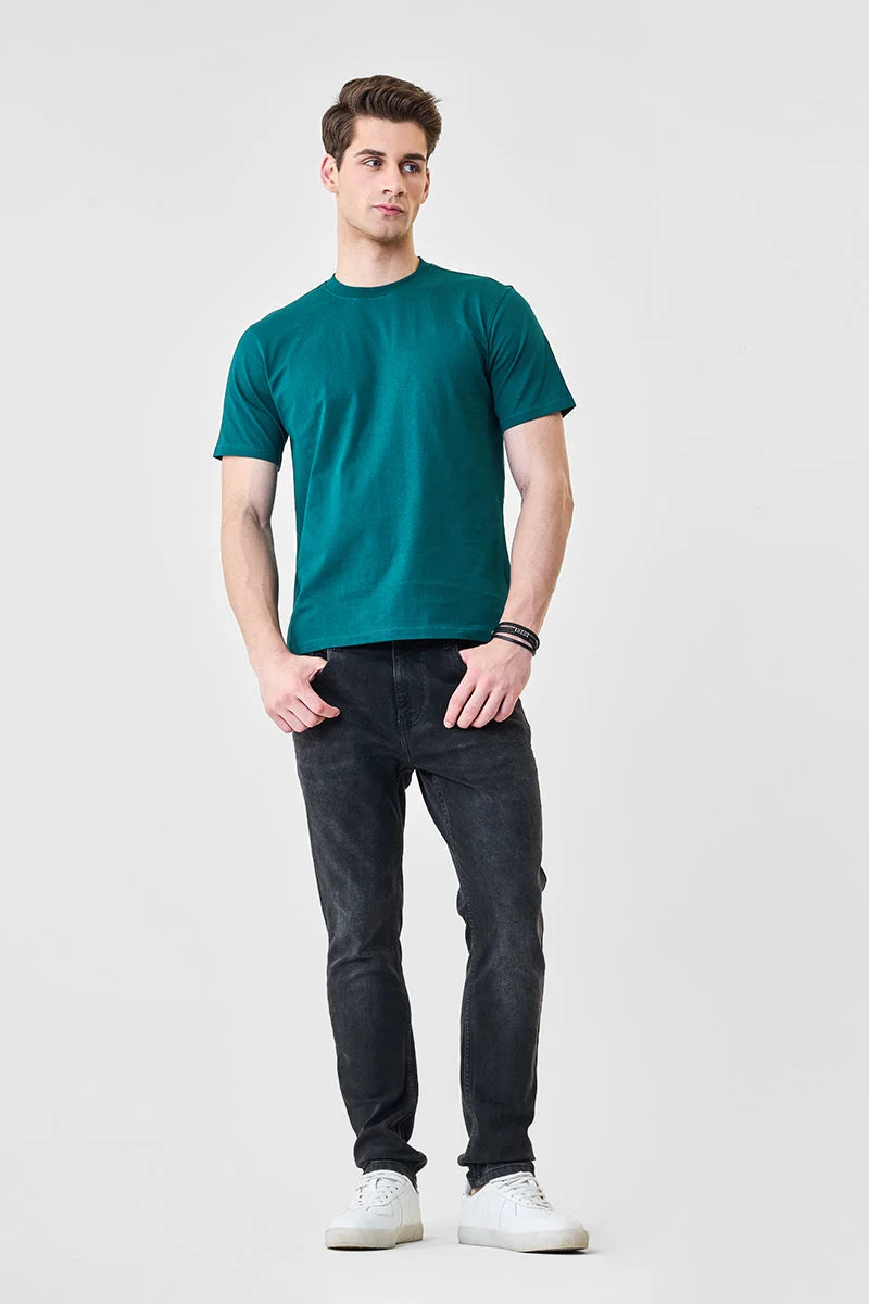 سنيتش جينز بقصة ضيقة مدببة