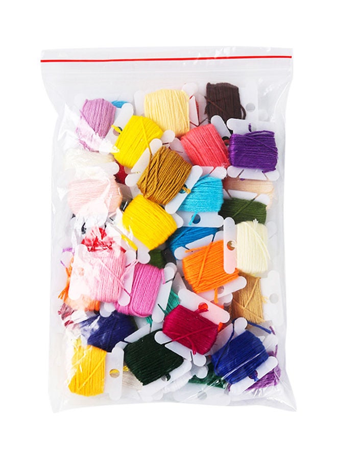 NIBEMINENT 60-Colours Embroidery Stitch Kit Set Multicolour  - Image 4