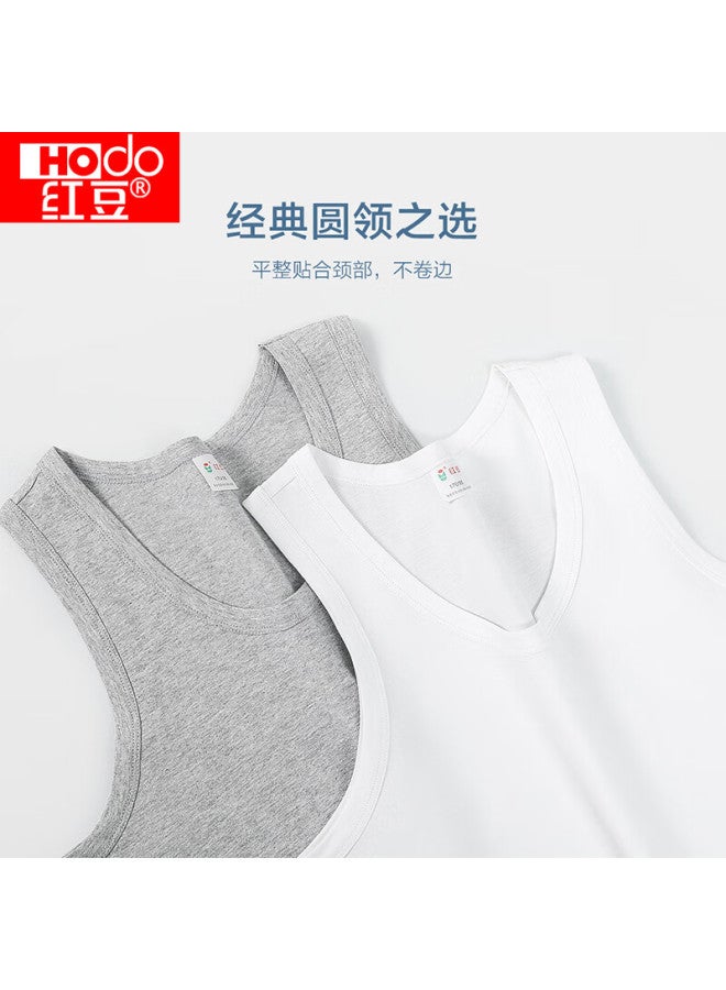 Hodo 2-pack قمصان داخلية قطنية للرجال ماصة للعرق ومريحة للتنفس مقاس 175/100