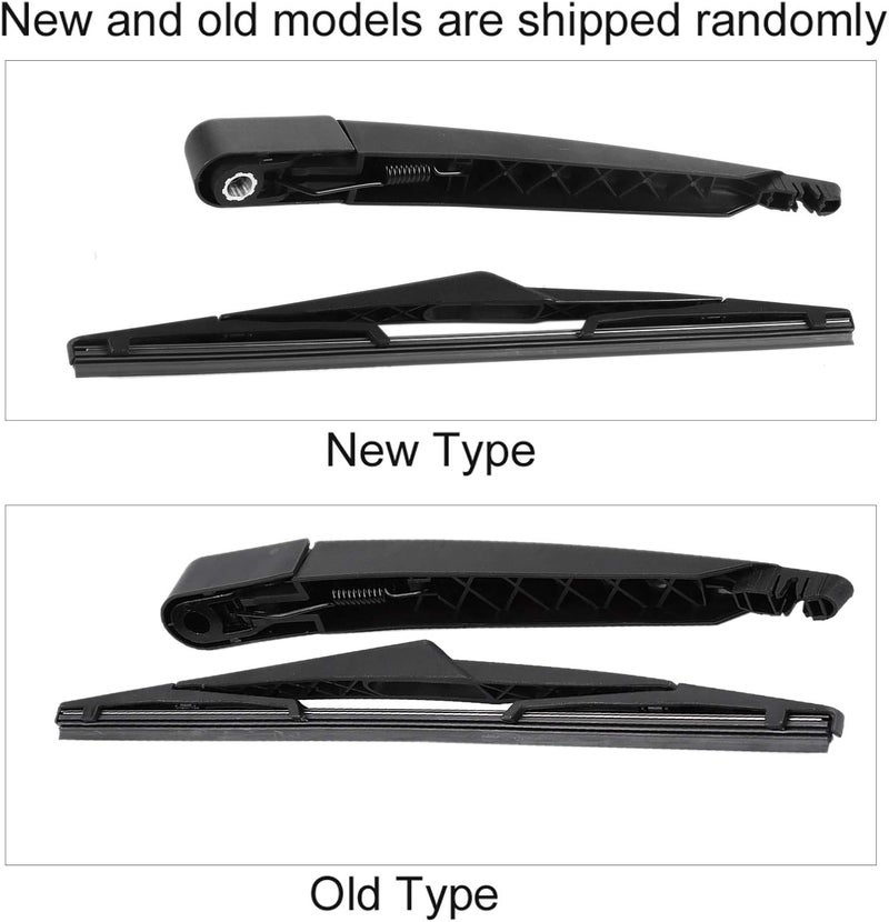 klarako Windshield Wiper, Rear Windshield Windscreen Wiper Arm & Blade Set Compatible with Astra III 3 H 2003klarako 2009 - Image 3