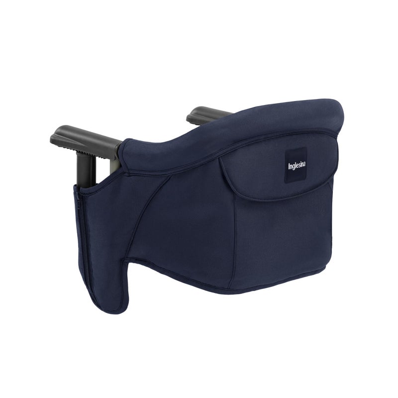 Inglesina Inglesina Fast Table Chair Navy Portable Baby High Chair for Babies Toddlers up to 37 lbs Collapsible Design Fits Tables 08 to 35 Thick Compact Easy to Use Travel Bag Included