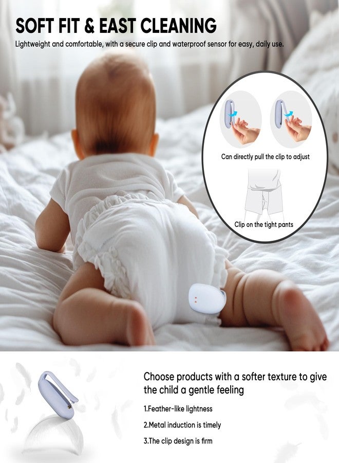 ReYang Bed Wetting Alarm for Boys and Girls - Wireless Pee Alarm with Magnetic Sensor, Sound Mode, and Strong Vibration for Kids, Adults, Elderly - Image 3