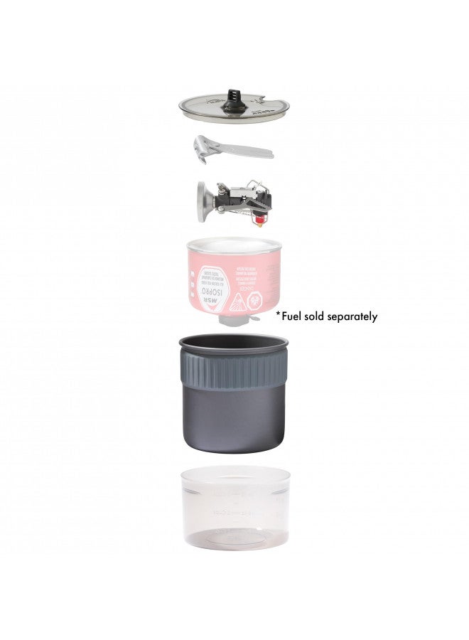 MSR MSR PocketRocket Deluxe Ultralight Camping and Backpacking Stove Kit - Image 2