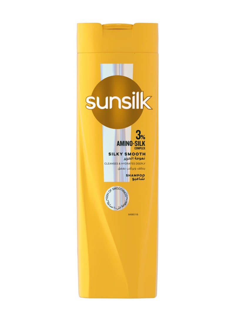 Sunsilk 3% Amino-Silk Complex Silky Smooth Shampoo For Stronger And Smoother Hair 200ml - Image 1