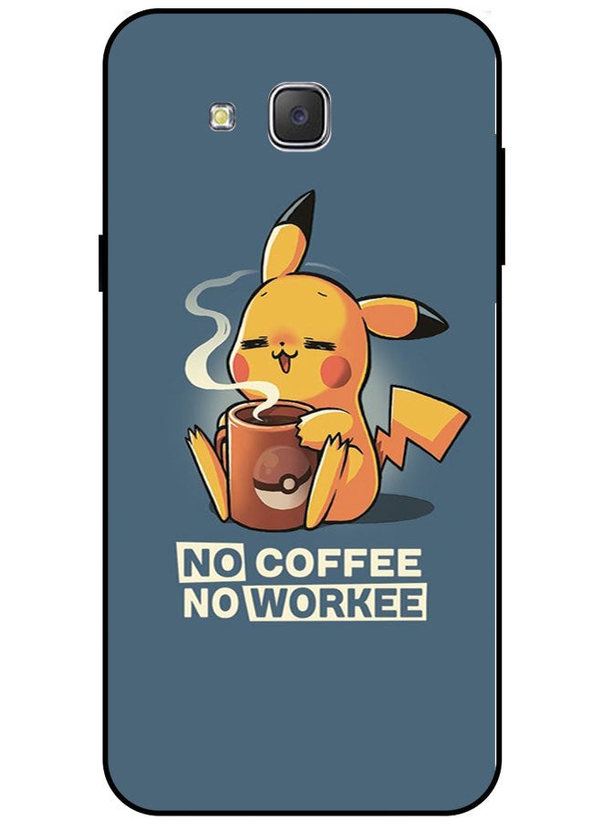 EYE CATCH Protective Case Cover For Samsung Galaxy J7 Smart Series Printed Protective Case Cover for Samsung J7 No Boyfriend No Problem - Image 1