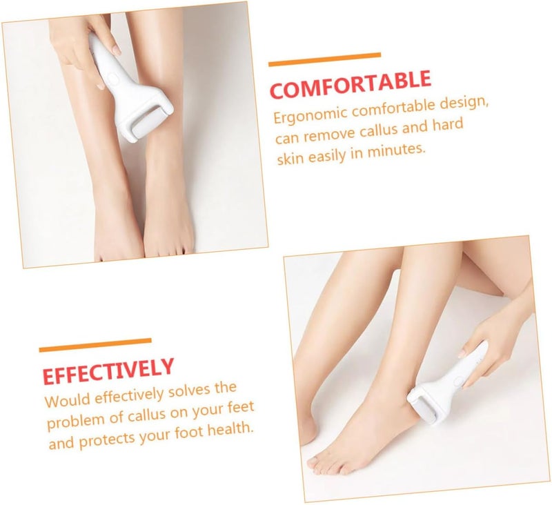 Electric Pedicure Callus Remover Device for Feet Portable Lightweight Multi-Functional Foot File Wet and Dry Use Callus Removal - Image 3