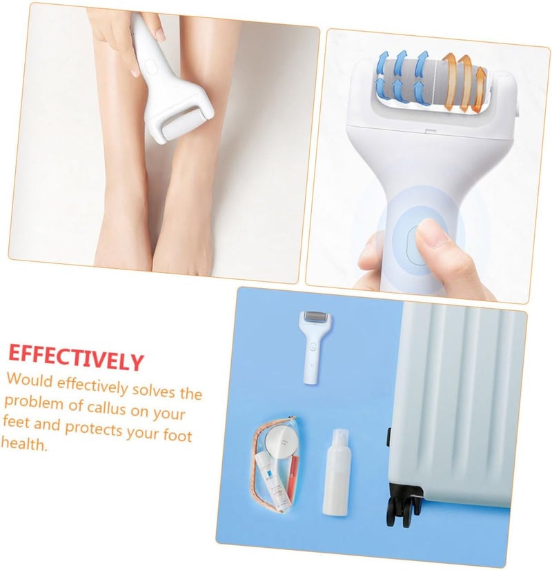 Electric Pedicure Callus Remover Device for Feet Portable Lightweight Multi-Functional Foot File Wet and Dry Use Callus Removal - Image 5