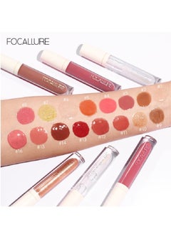 FOCALLURE High Shine Lip Glow Pink Zircon FA-153 -11  - Image 2